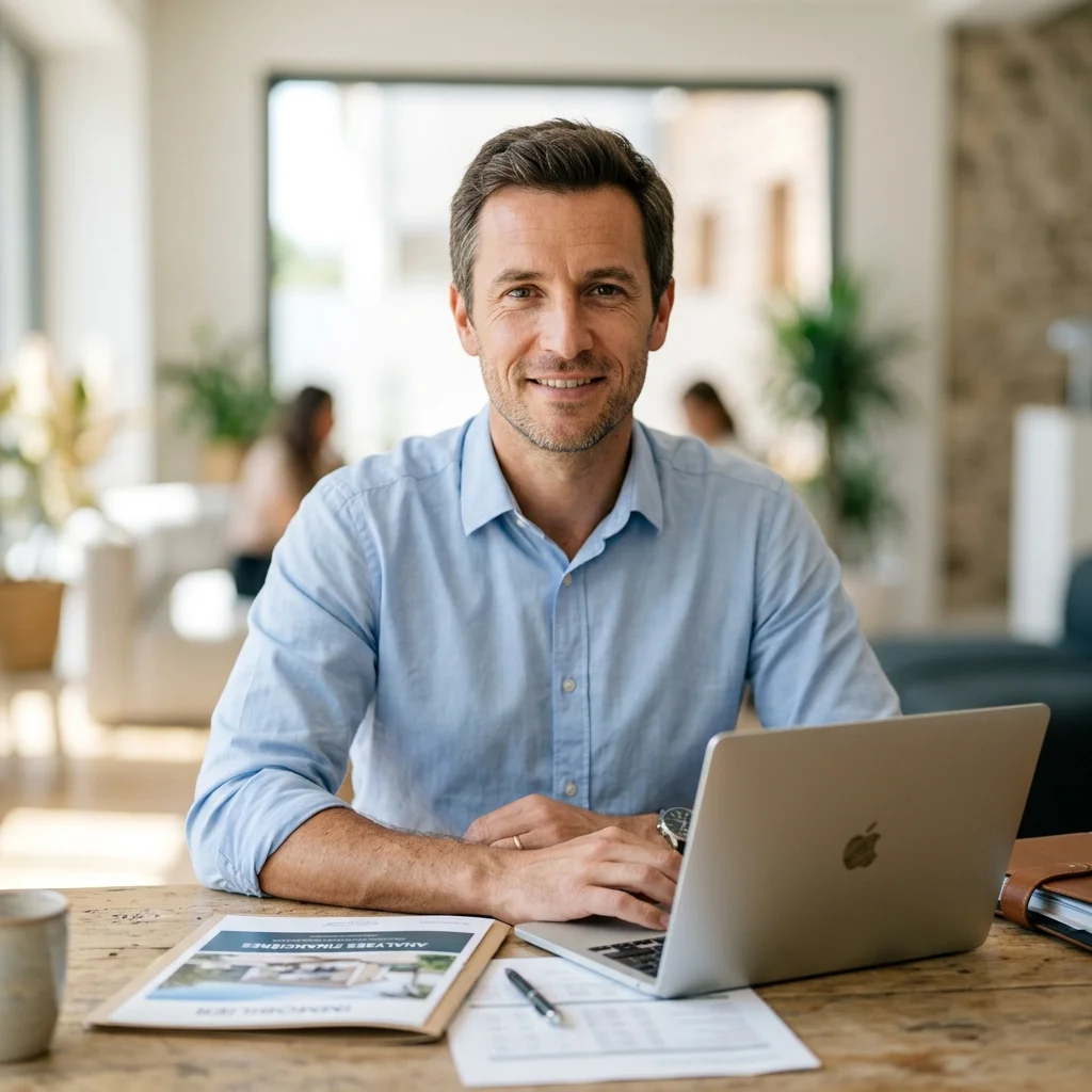 Portrait de Julien Moreau, journaliste expert en investissement immobilier